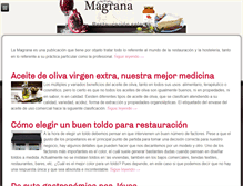 Tablet Screenshot of magrana.es